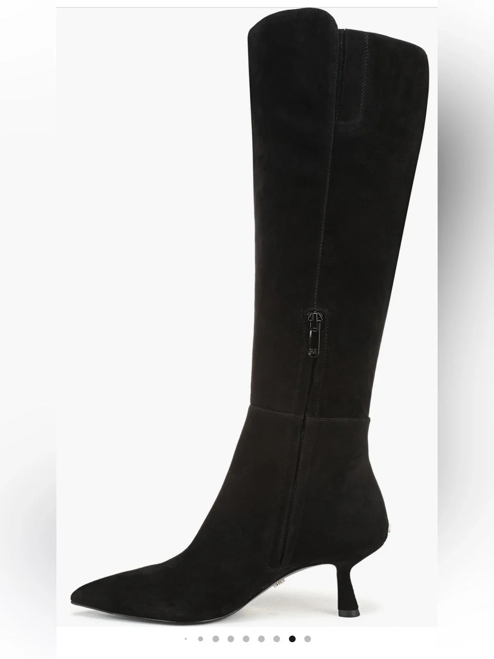 Sam Edelman Black Suede Taylin Knee High Boots NWT